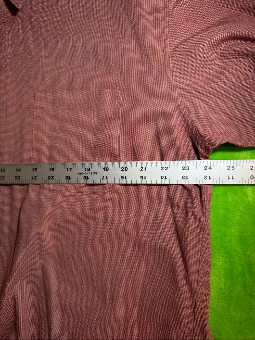 Claiborne Men’s Button-Up Shirt in Rose Mauve - Picture 5 of 7